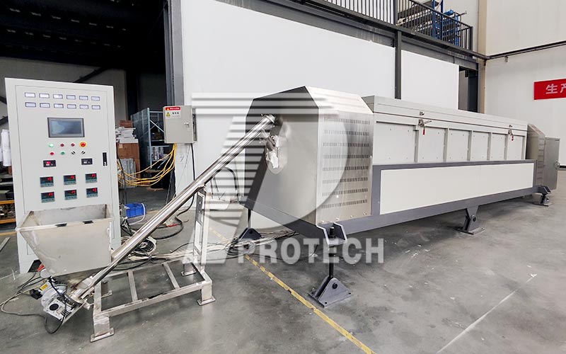 Непрерывная вращающаяся трубчатая печь